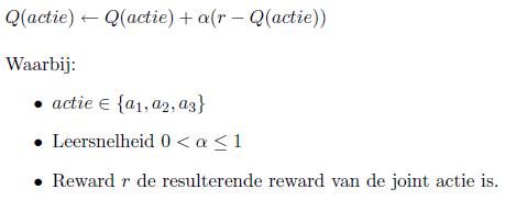 Q-Learning formule